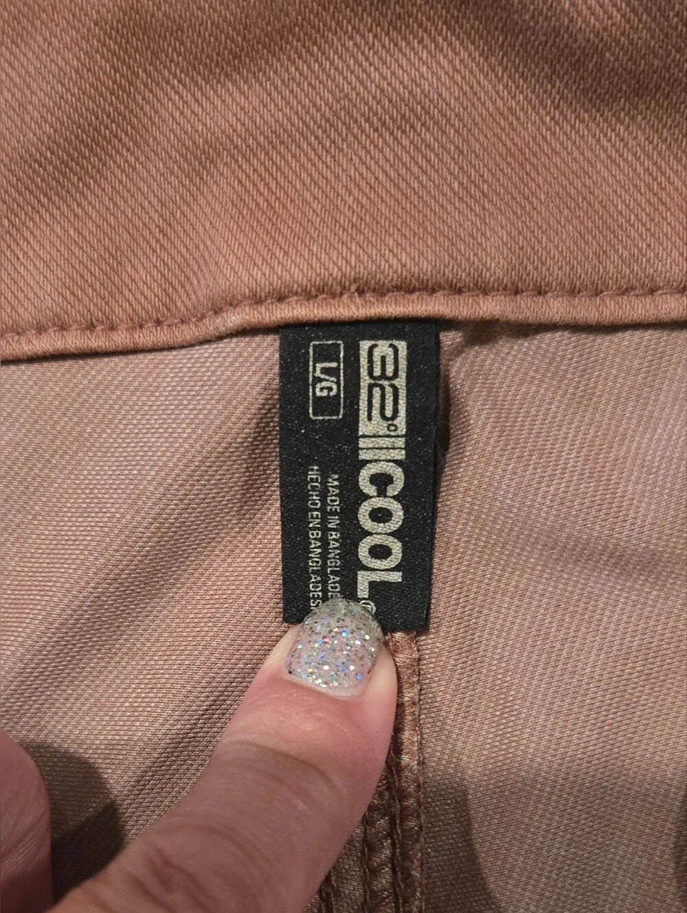 NWT 32 Cool Casual Cropped Utility Pants - Mauve